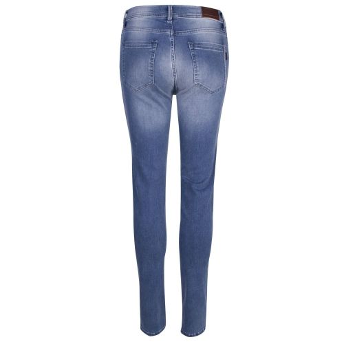 Womens Blue Scrambler Skinny Jeans 21839 by Barbour International from Hurleys