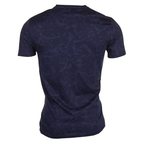 Mens Navy Flowby Floral S/s Tee Shirt 72094 by Ted Baker from Hurleys
