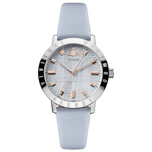 Womens Blue Bloomsbury Leather Watch 26007 by Vivienne Westwood from Hurleys