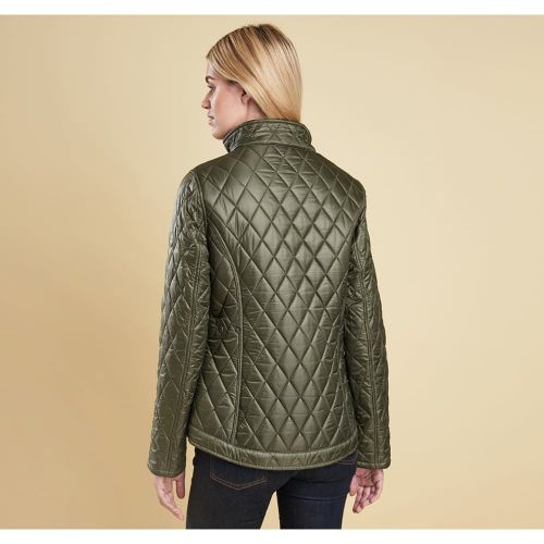 Lifestyle Womens Olive Filey Quilted Jacket 12465 by Barbour from Hurleys
