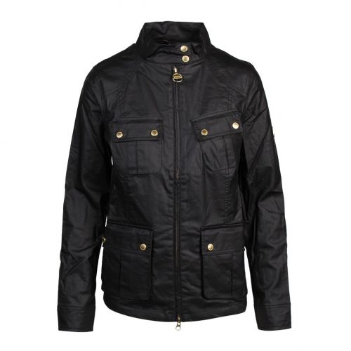 Womens Black Thunderbolt Casual Jacket 95200 by Barbour International from Hurleys