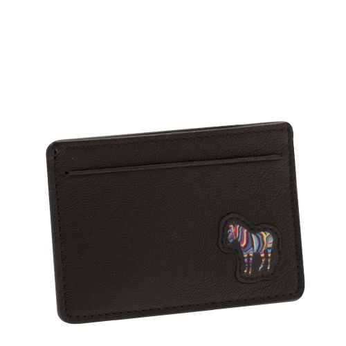 Mens Black Zebra Card Holder 28704 by PS Paul Smith from Hurleys