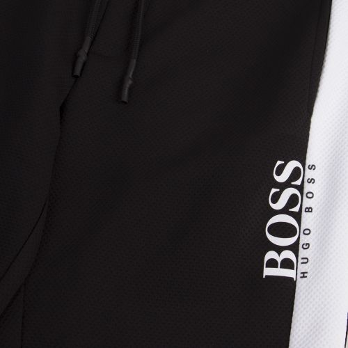 Mens Black/White Fashion College Sweat Pants 51730 by BOSS from Hurleys