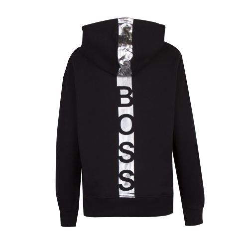 Casual Womens Black Tariva Hooded Sweat Top 51551 by BOSS from Hurleys