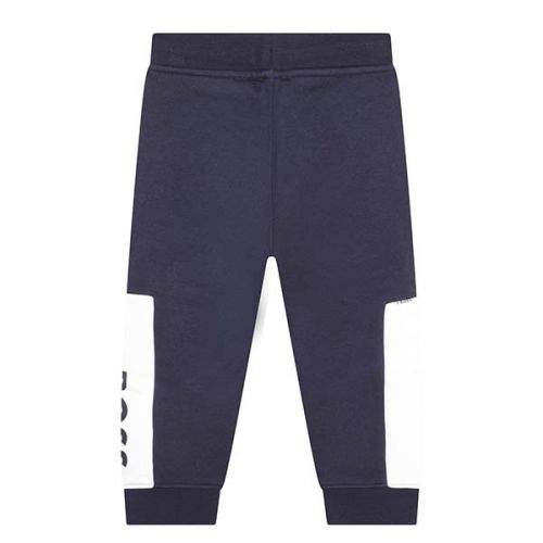 Toddler Navy Jogging Bottoms 111096 by BOSS from Hurleys