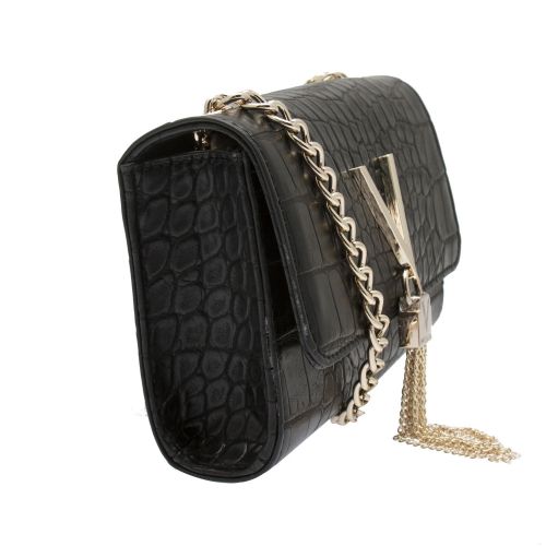 Womens Black Audrey Croc Tassel Small Crossbody Bag 46041 by Valentino from Hurleys