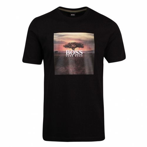 Casual Mens Black Troaar 5 S/s T Shirt 56962 by BOSS from Hurleys