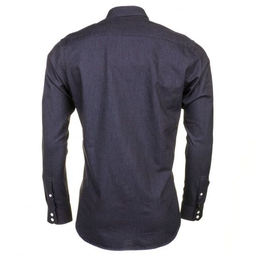 Mens Grey Melange Henri Club Regular Fit L/s Shirt 65921 by Henri Lloyd from Hurleys