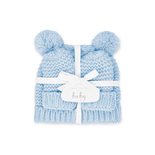 Baby Blue Hat + Mittens Set 81933 by Katie Loxton from Hurleys