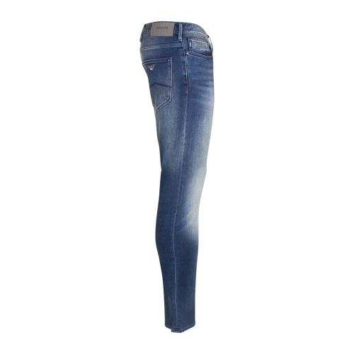 Mens Blue Wash J06 Slim Fit Jeans 11084 by Armani Jeans from Hurleys