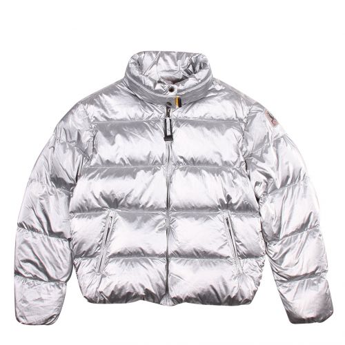 Girls Silver Pia Padded Jacket 76644 by Parajumpers from Hurleys