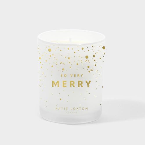 Womens Nutmeg Chai So Very Merry Candle 95097 by Katie Loxton from Hurleys