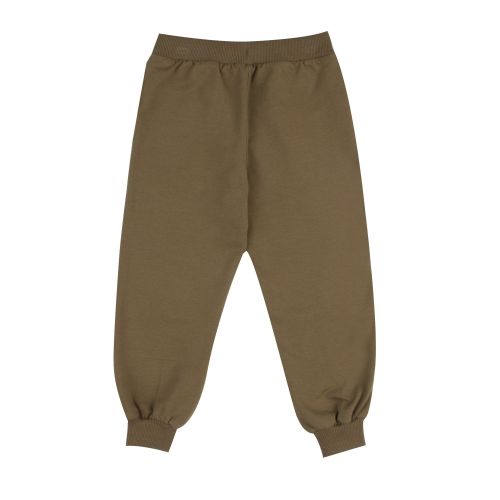 Boys Dark Olive Embroidered Toy Sweat Pants 47375 by Moschino from Hurleys