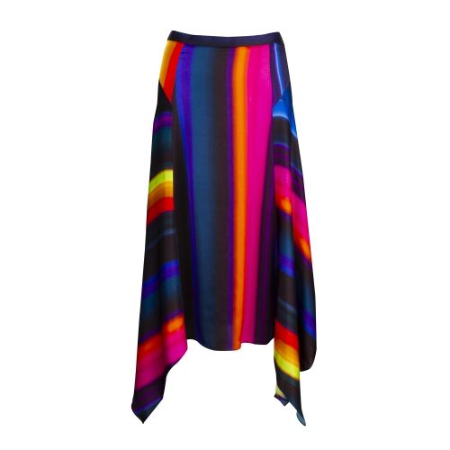 Womens Multi Colour Graphic Midi Skirt 52441 by PS Paul Smith from Hurleys