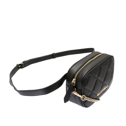 Womens Black Ocarina Quilted Belt Bag 53839 by Valentino from Hurleys