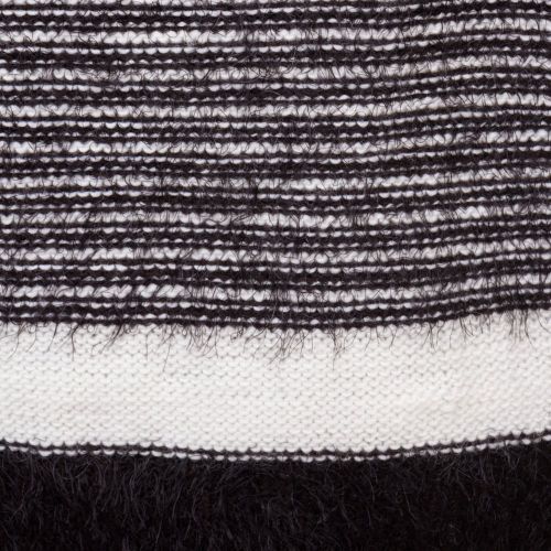 Womens Black & White Striped Detail Jumper 66978 by Replay from Hurleys