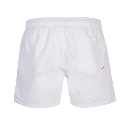 Mens White Saba Branded Swim Shorts 51845 by HUGO from Hurleys