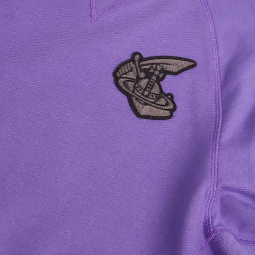 Anglomania Womens Lilac Athletic Short Sweat Top 47244 by Vivienne Westwood from Hurleys