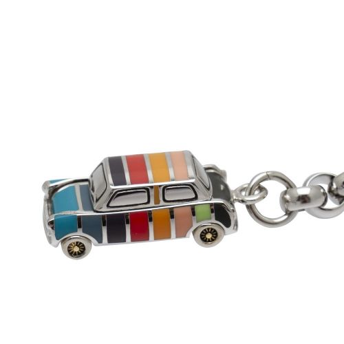 Mens Silver Mini Keyring 95761 by PS Paul Smith from Hurleys