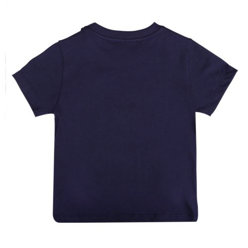 Boys Navy Colour Outline Toy S/s T Shirt 101267 by Moschino from Hurleys