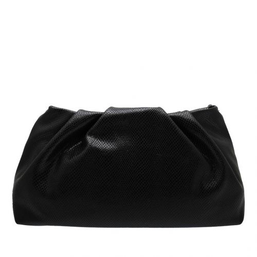 Womens Black Poplar Slouchy Clutch Bag 91646 by Valentino from Hurleys