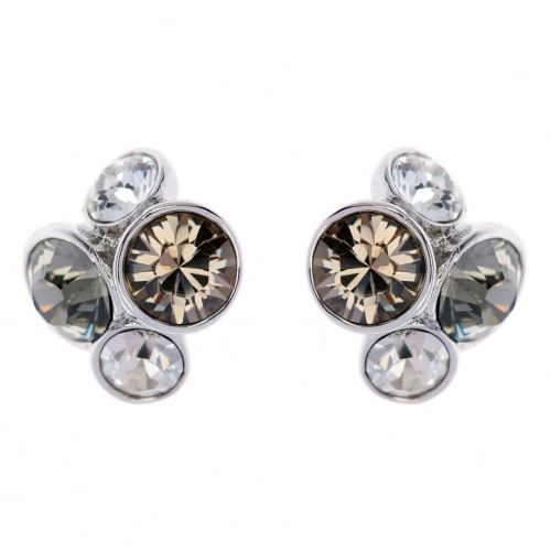 Womens Silver & Crystal Lynda Cluster Studs 7446 by Ted Baker from Hurleys