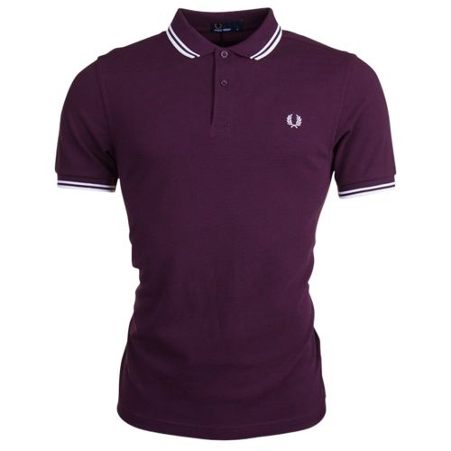 Mens Bramble Twin Tipped S/s Polo 14762 by Fred Perry from Hurleys