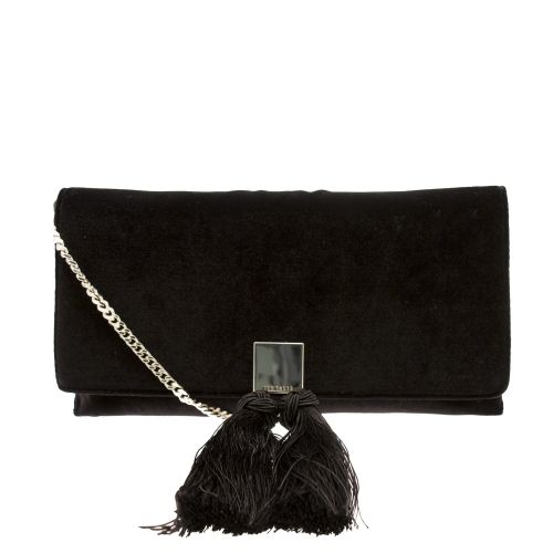 Womens Black Karly Tassel Clutch Bag 34169 by Ted Baker from Hurleys