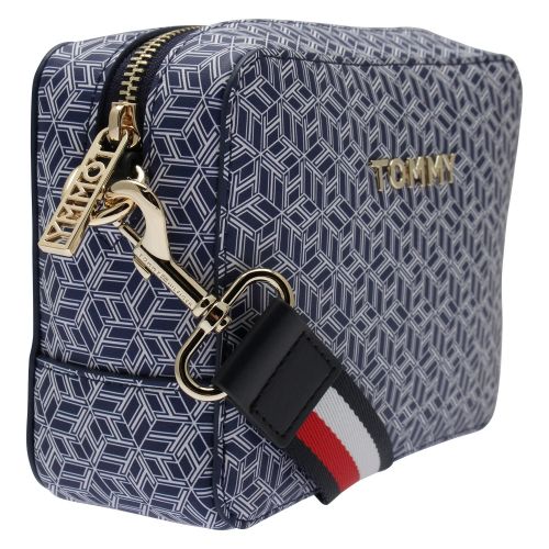 Womens Blue Ink Iconic Monogram Camera Bag 57996 by Tommy Hilfiger from Hurleys