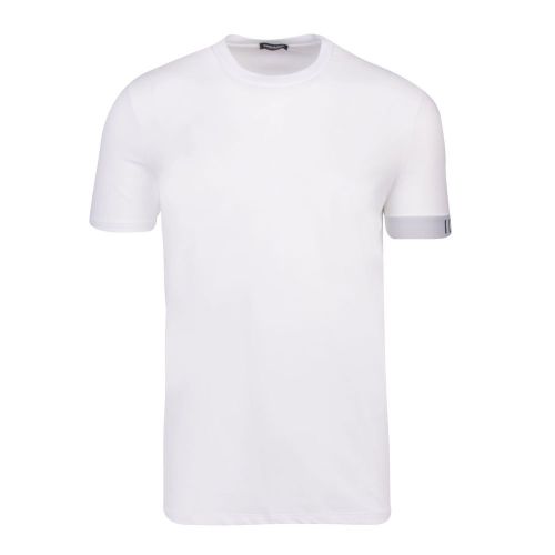 Mens White Icon Armband S/s T Shirt 93329 by Dsquared2 from Hurleys