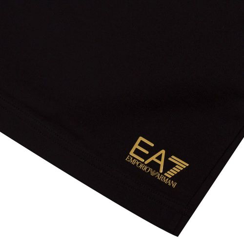 Mens Black/Gold Core ID Sweat Shorts 85072 by EA7 from Hurleys