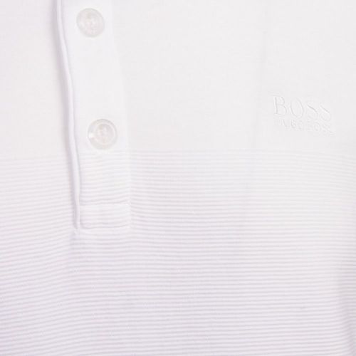 Athleisure Mens White Paddy 6 S/s Polo Shirt 81119 by BOSS from Hurleys