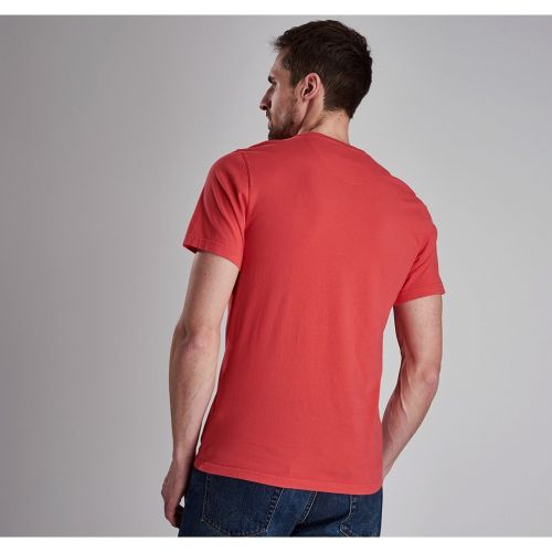 Mens Red Rose Kit Pigment S/s T Shirt 42471 by Barbour International from Hurleys