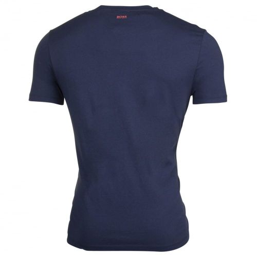 Casual Mens Dark Blue Tux 1 S/s T Shirt 19453 by BOSS from Hurleys