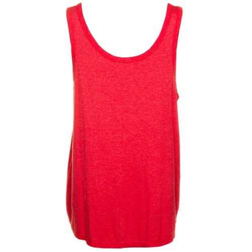Womens Poppy Red Essentials Road Trip Tank Top 56563 by Wildfox from Hurleys
