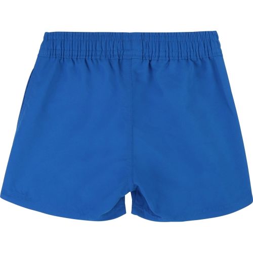 Toddler Blue Branded Swim Shorts 38271 by BOSS from Hurleys