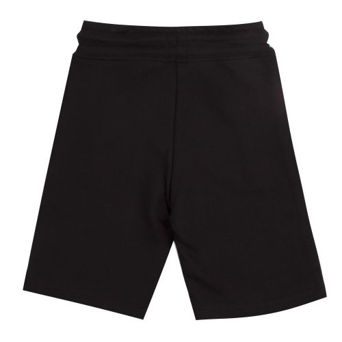 Boys Black Logo Tape Sweat Shorts 38011 by Emporio Armani from Hurleys