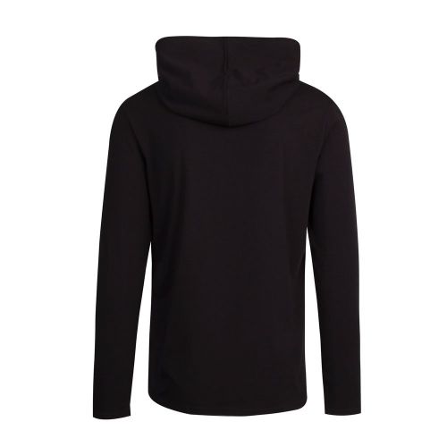 Mens Black Identity Hooded L/s T Shirt 83436 by BOSS from Hurleys