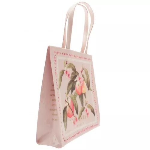Womens Light Pink Maecon Large Peach Blossom Print Icon Bag 18663 by Ted Baker from Hurleys