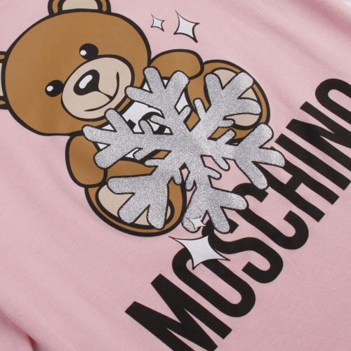 Girls Sugaer Rose Toy Snowflake L/s T Shirt 47344 by Moschino from Hurleys