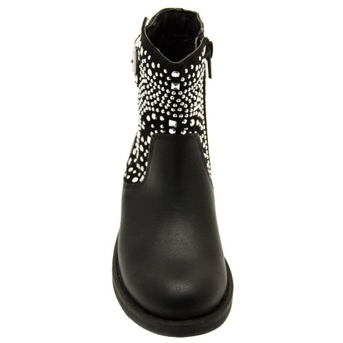 Girls Black Glamour Boots (28-37) 20965 by Lelli Kelly from Hurleys