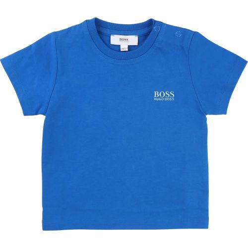 Baby Bright Turquoise Small Logo S/s Tee Shirt 6863 by BOSS from Hurleys