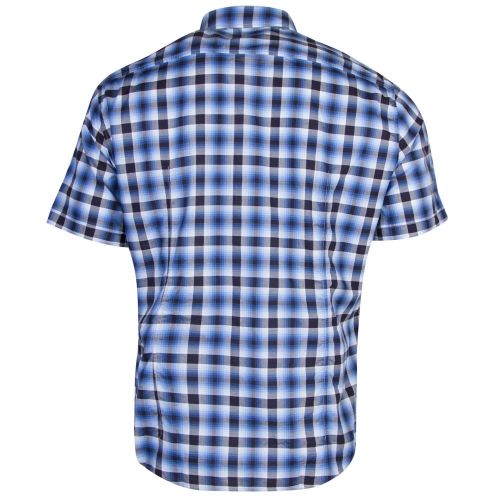 Athleisure Mens Medium Blue Barn_R S/s Shirt 22115 by BOSS from Hurleys