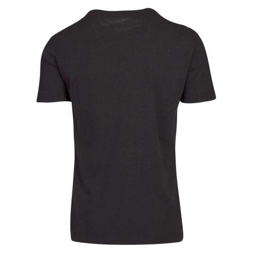 Mens Black Washed Logo S/s T Shirt 41151 by Replay from Hurleys