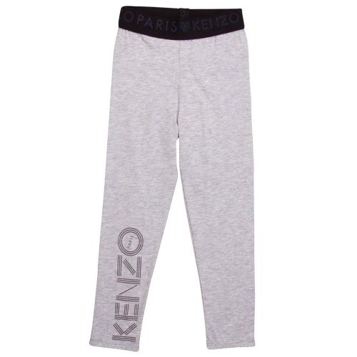 Girls Light Marl Grey Blanca 2 Pants 71063 by Kenzo from Hurleys