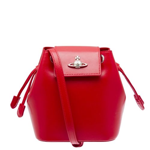 Womens Red Matilda Bucket Bag 36292 by Vivienne Westwood from Hurleys