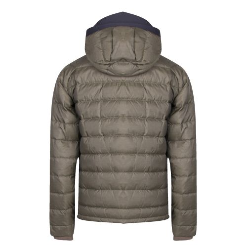 Mens Green Peaked Hooded Padded Jacket 29186 by Emporio Armani from Hurleys