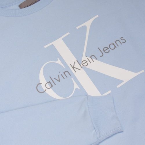 Womens Chambray Blue True Icon Sweat Top 20626 by Calvin Klein from Hurleys
