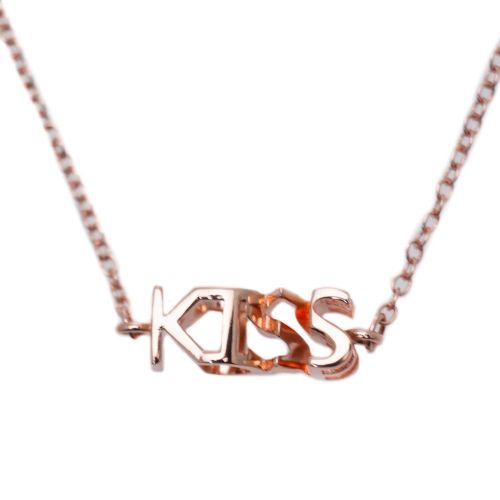 Womens Rose Gold Lovelyn Love Kiss Necklace 68752 by Ted Baker from Hurleys