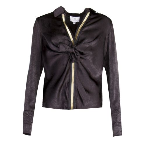 Womens Black & Gold Shelley Blouse 30918 by Forever Unique from Hurleys